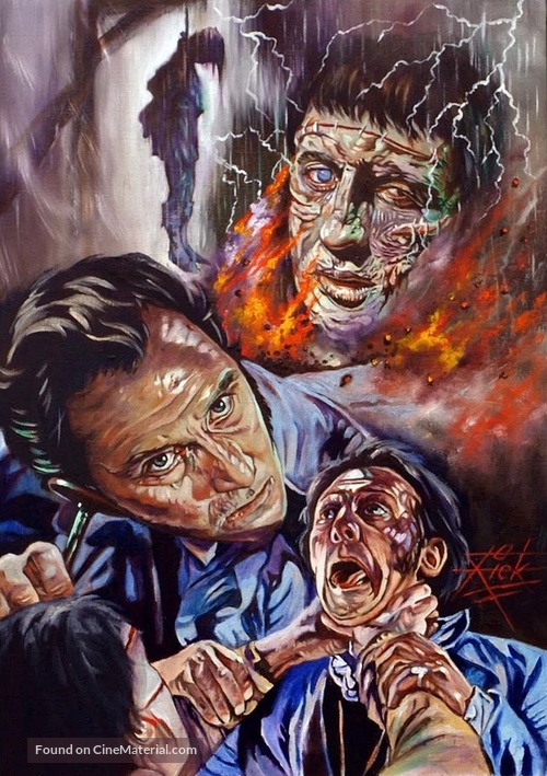 The Curse of Frankenstein - British poster