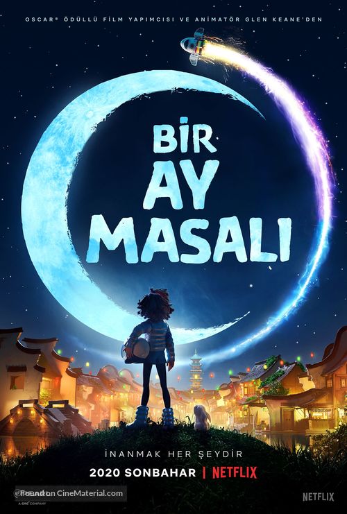 Over the Moon - Turkish Movie Poster