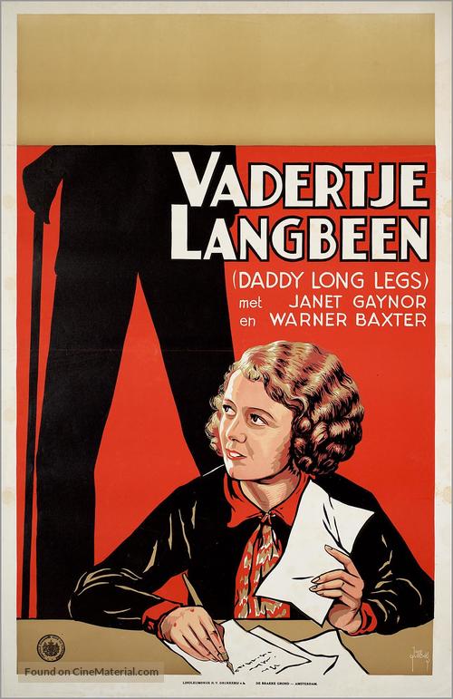 Daddy Long Legs - Dutch Movie Poster