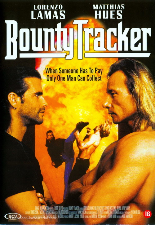 Bounty Tracker - Dutch DVD movie cover