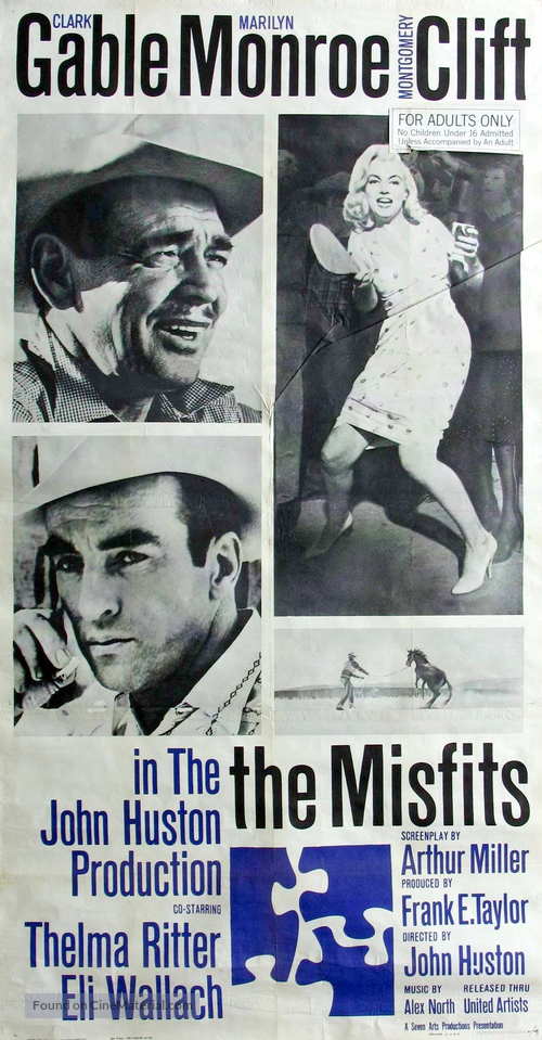 The Misfits - Movie Poster