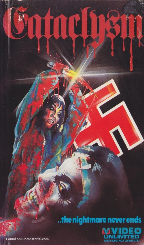 Cataclysm - British VHS movie cover