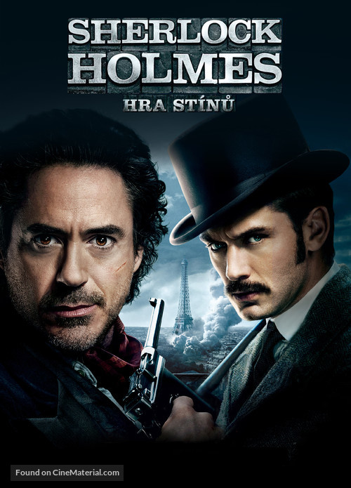 Sherlock Holmes: A Game of Shadows - Czech DVD movie cover