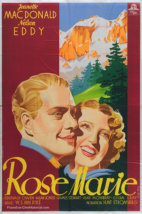 Rose-Marie - German Movie Poster