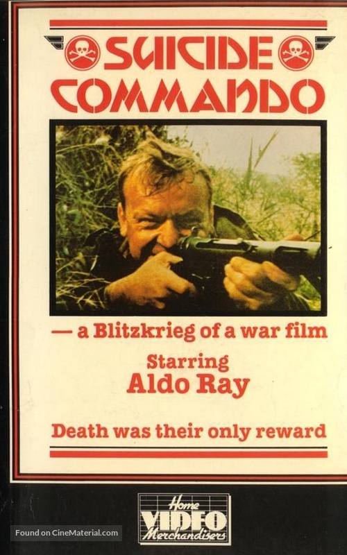 Commando suicida - British VHS movie cover