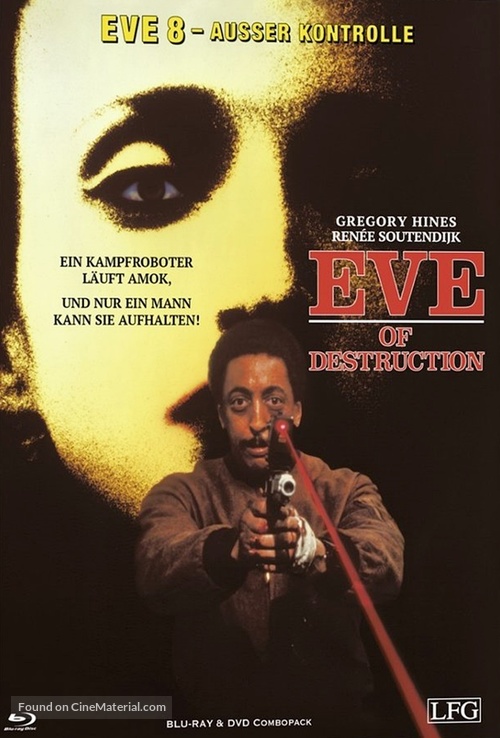 Eve of Destruction - German Blu-Ray movie cover