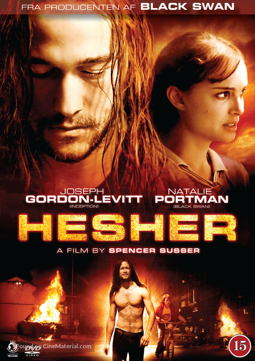 Hesher - Danish DVD movie cover