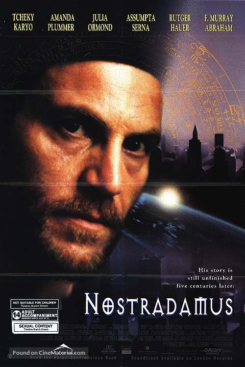 Nostradamus - Canadian Movie Poster