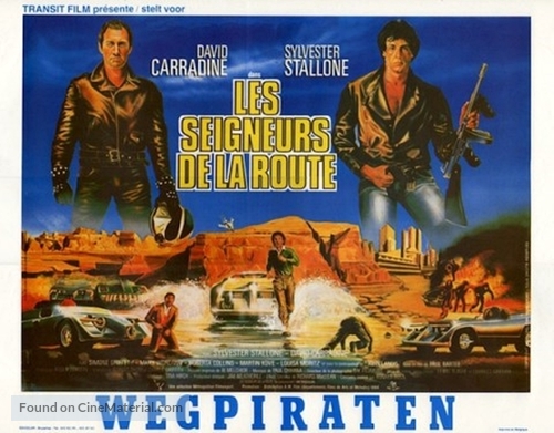 Death Race 2000 - Belgian Movie Poster