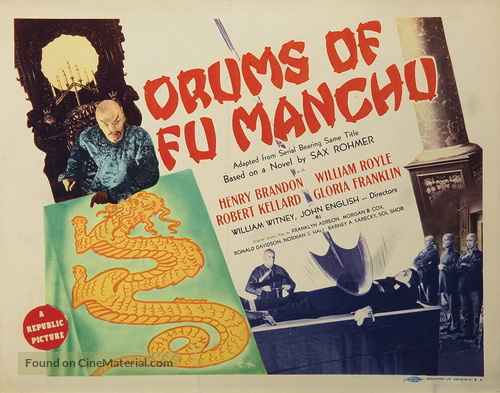 Drums of Fu Manchu - Movie Poster