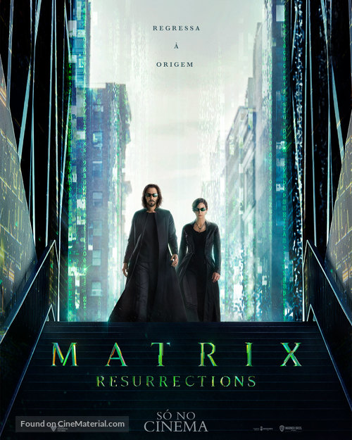 The Matrix Resurrections - Portuguese Movie Poster