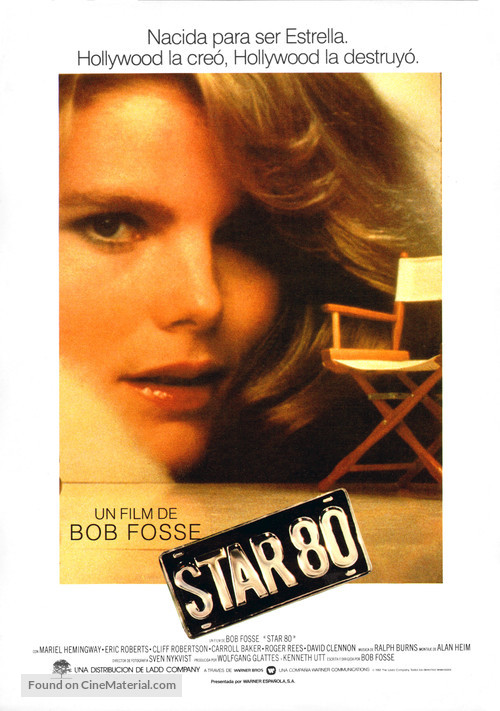Star 80 - Spanish Movie Poster