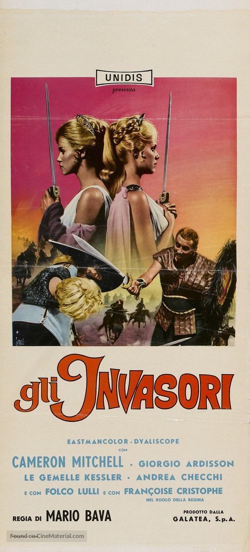Gli invasori - Italian Movie Poster