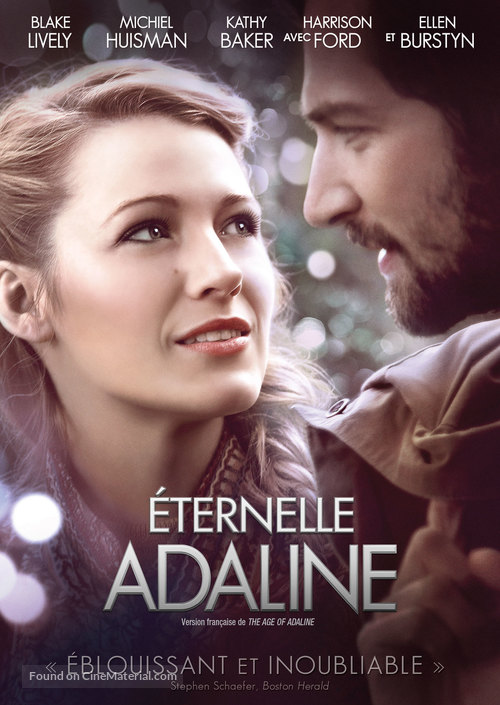 The Age of Adaline - Canadian Movie Cover