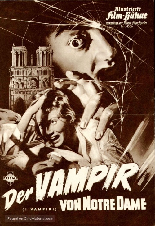 I vampiri - German poster