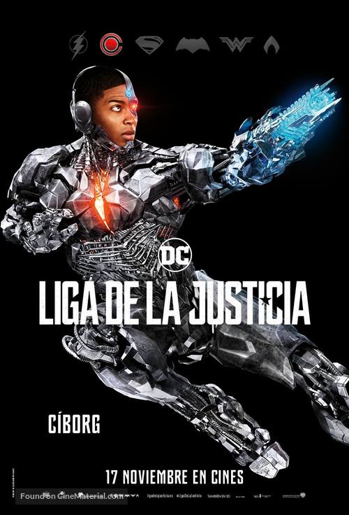 Justice League - Spanish Movie Poster