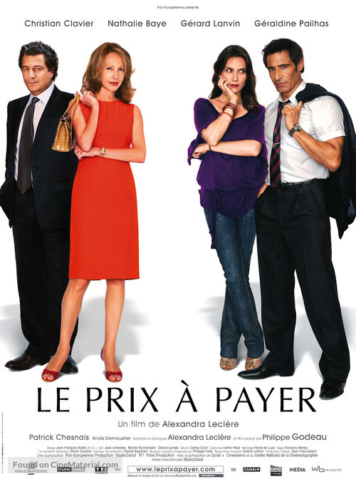 Le prix &agrave; payer - French Movie Poster