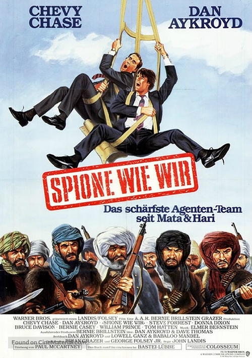 Spies Like Us - German Movie Poster