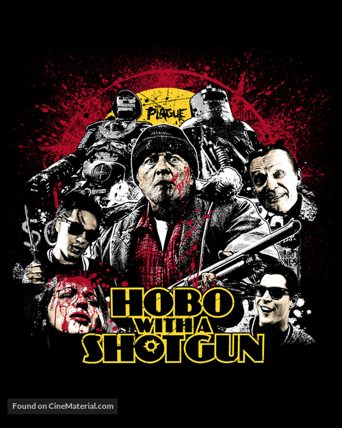 hobo with a shotgun the plague art