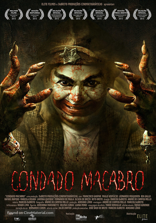 Condado Macabro - Brazilian Movie Poster