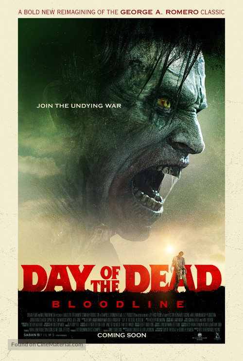 Day of the Dead: Bloodline - Theatrical movie poster