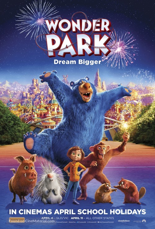 Wonder Park - Australian Movie Poster