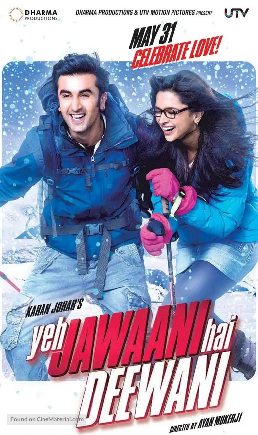 Yeh Jawaani Hai Deewani Download Full Movie Yeh Jawaani Hai Deewani (2013) Indian movie poster