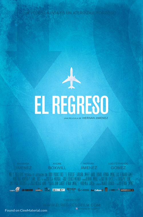 El regreso - Costa Rican Movie Poster