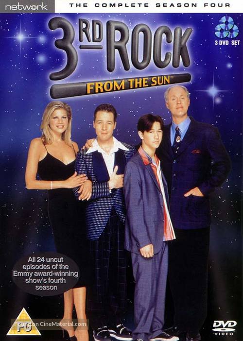 &quot;3rd Rock from the Sun&quot; - British DVD movie cover