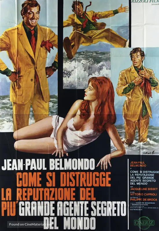 Le magnifique - Italian Movie Poster