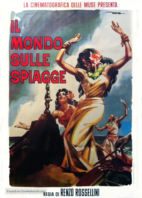 Il mondo sulle spiagge (1962) Italian movie poster