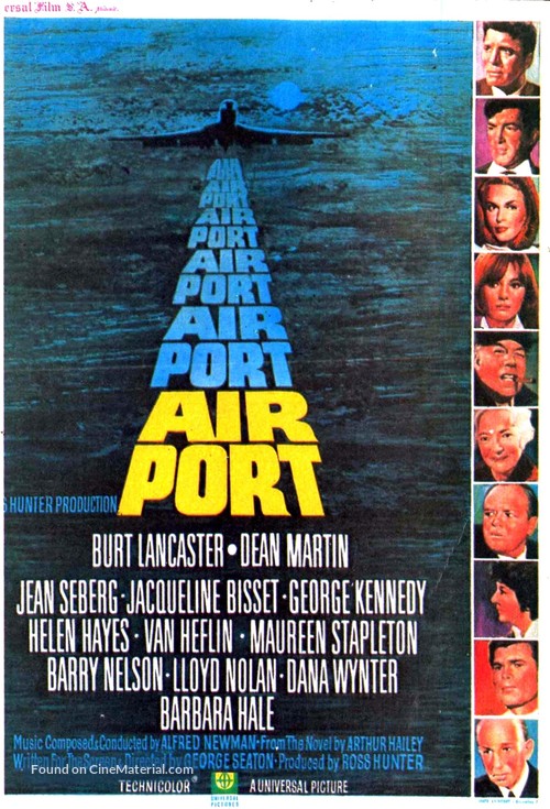 Airport - Belgian Movie Poster