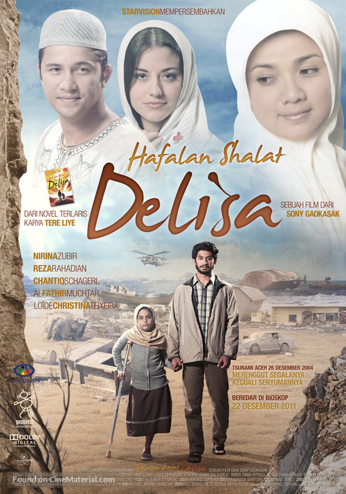 Hafalan shalat Delisa - Indonesian Movie Poster