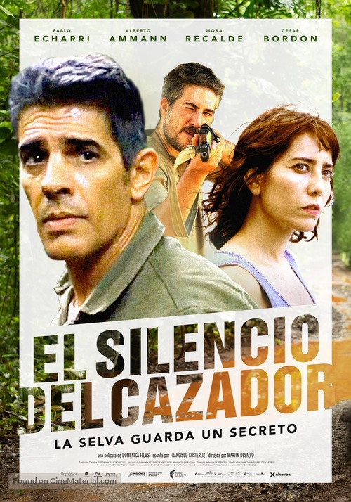 El silencio del cazador - Argentinian Movie Poster