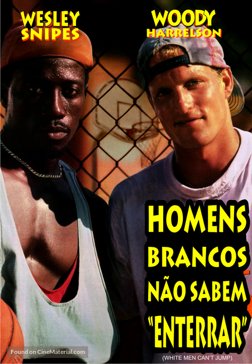 White Men Can&#039;t Jump - Brazilian DVD movie cover