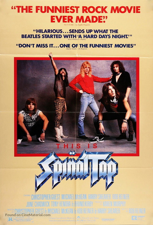 This Is Spinal Tap - Movie Poster