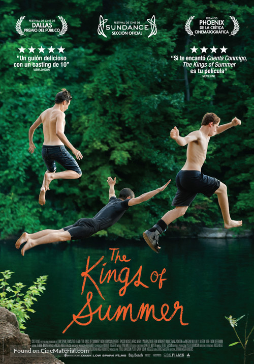 The Kings of Summer - Spanish Movie Poster