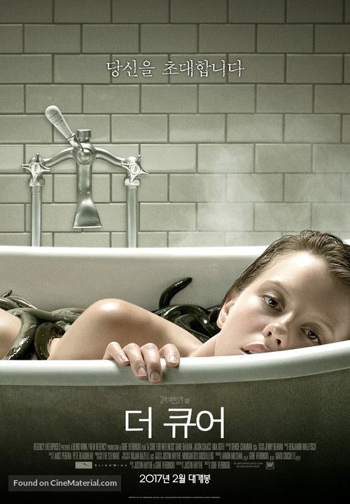 A Cure for Wellness - South Korean Movie Poster