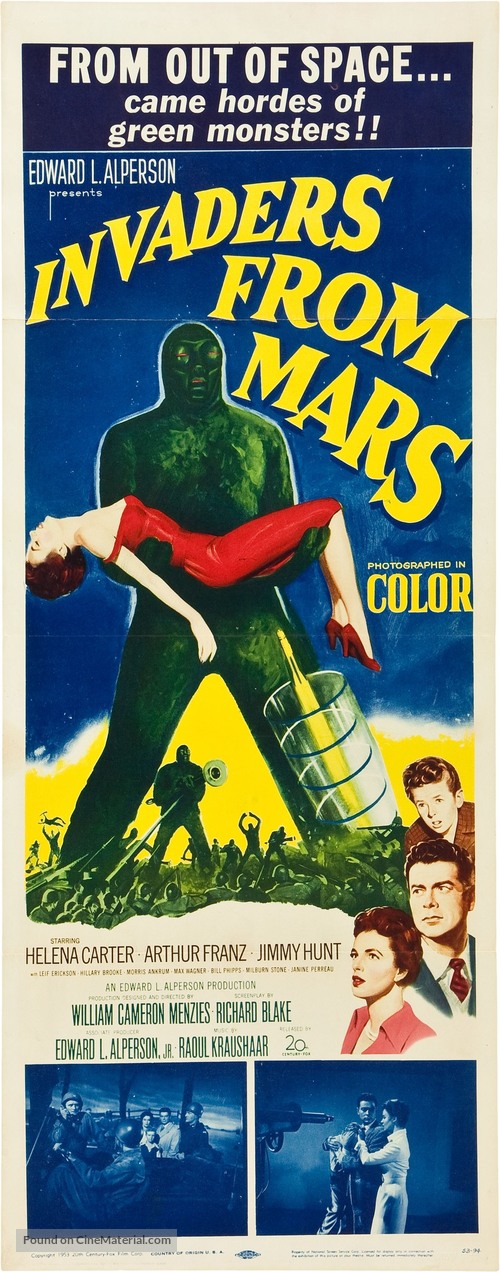 Invaders from Mars - Movie Poster