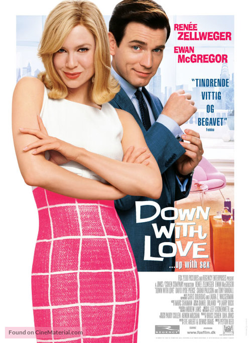 Down with Love - Danish Movie Poster