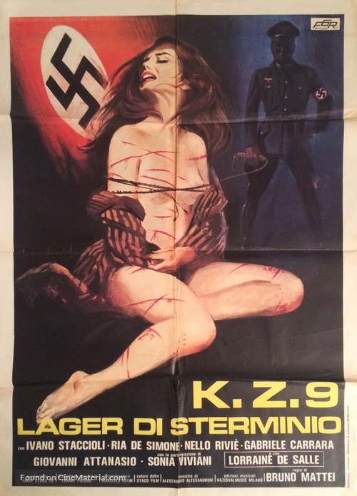 KZ9 - Lager di Sterminio - Italian Movie Poster