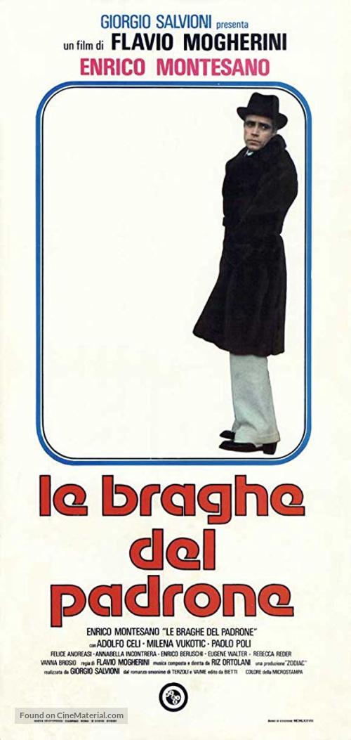 Le braghe del padrone - Italian Movie Poster