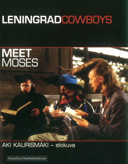 Leningrad Cowboys Meet Moses - Finnish DVD movie cover