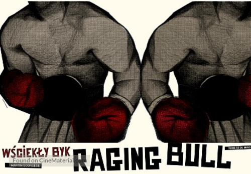 Raging Bull (1980) Polish movie poster
