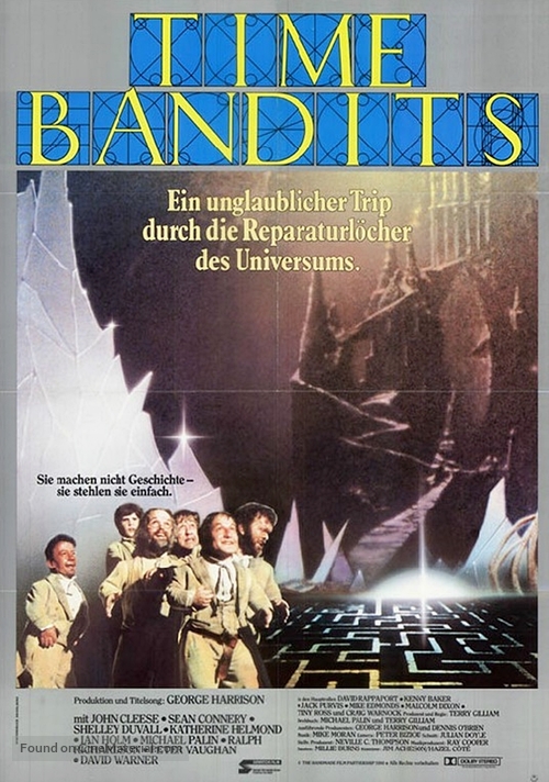 Time Bandits - German Movie Poster