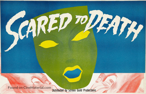 Scared to Death - poster