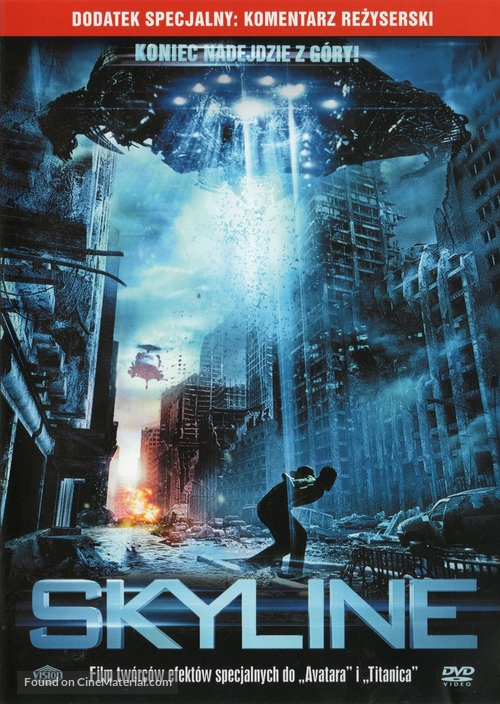 Skyline - Polish DVD movie cover