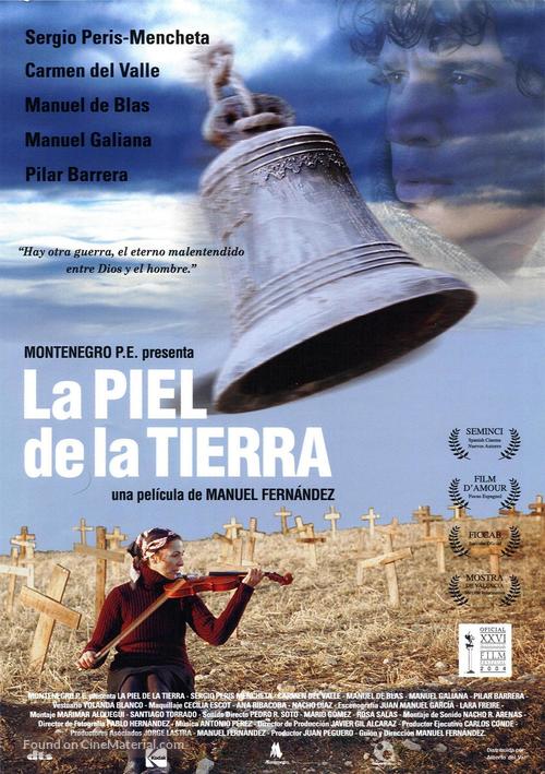 Piel de la tierra, La - Spanish poster