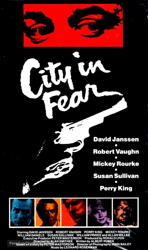 City in Fear - VHS movie cover