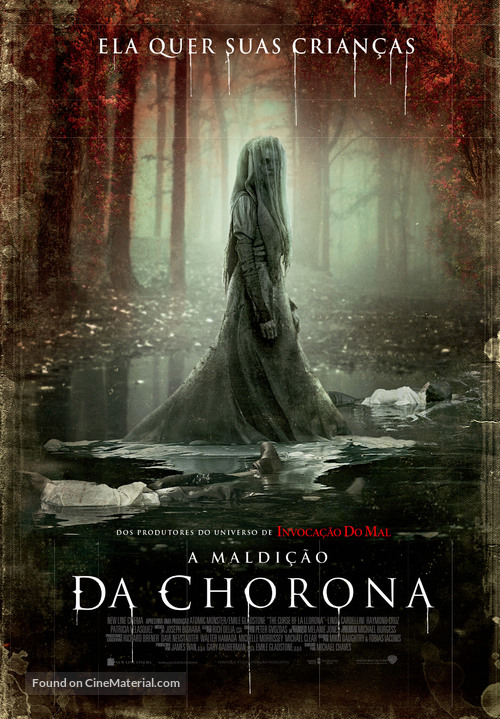 The Curse of La Llorona - Brazilian Movie Poster